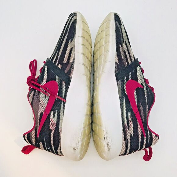 Nike Roshe One Flight Weight (GS) Youth 6Y Women 8 Sneaker 705486-001 Black Gray - Picture 7 of 11